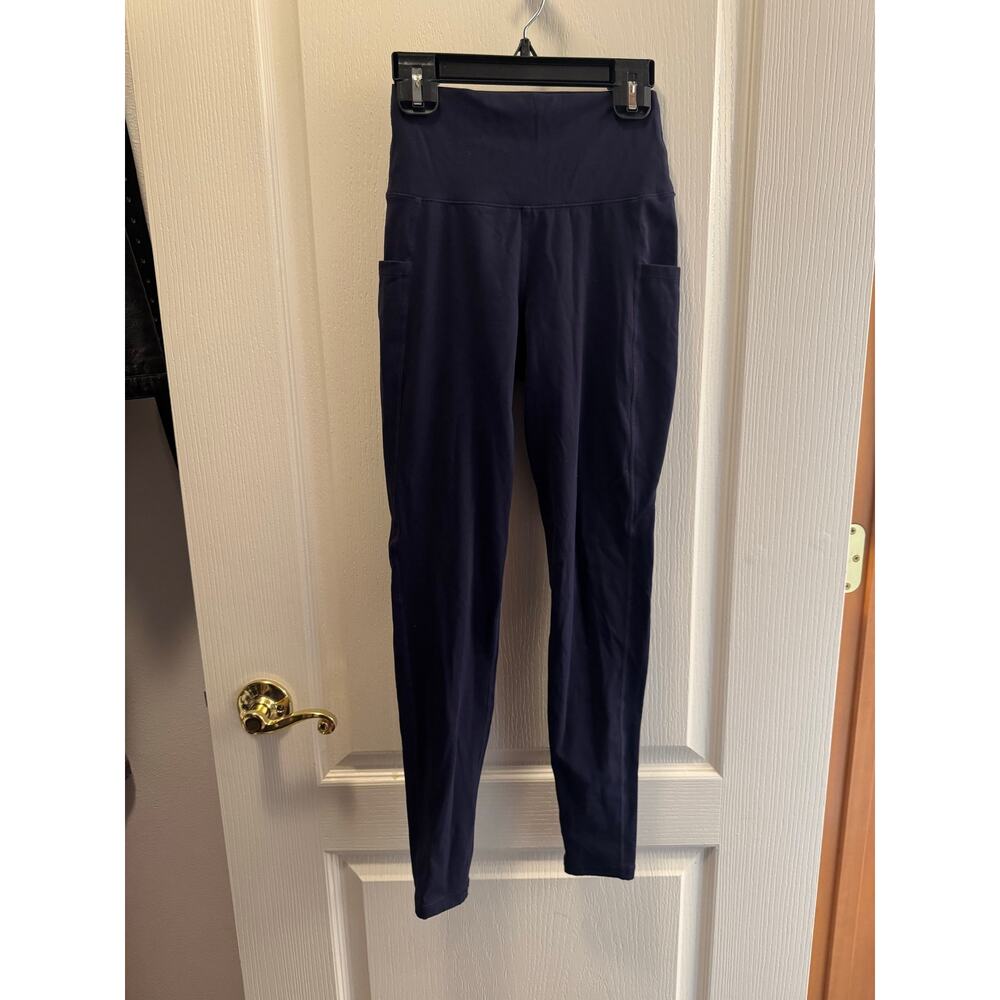 Buffbunny Dark Navy Leggings with Pocket Size XS